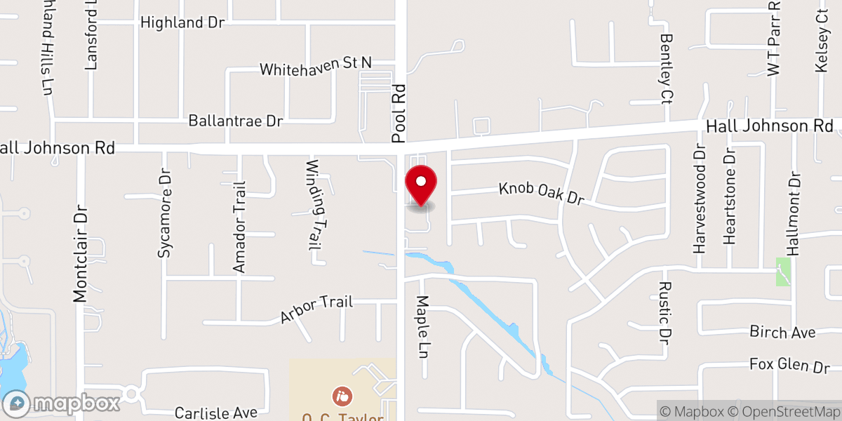 Map showing location of Compass Center