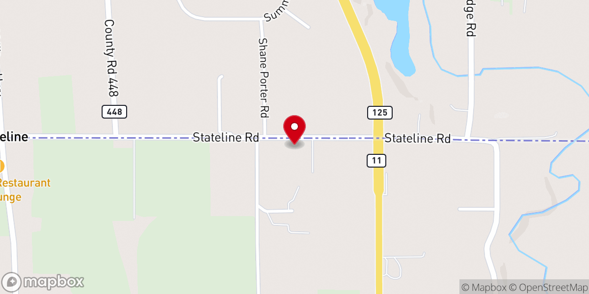 Map showing location of Stateline Seventh-day Adventist Church