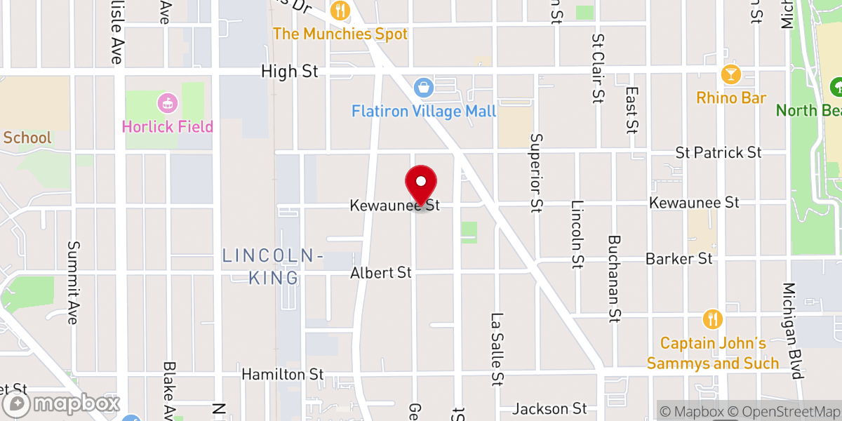 Map showing location of Faith Church of God