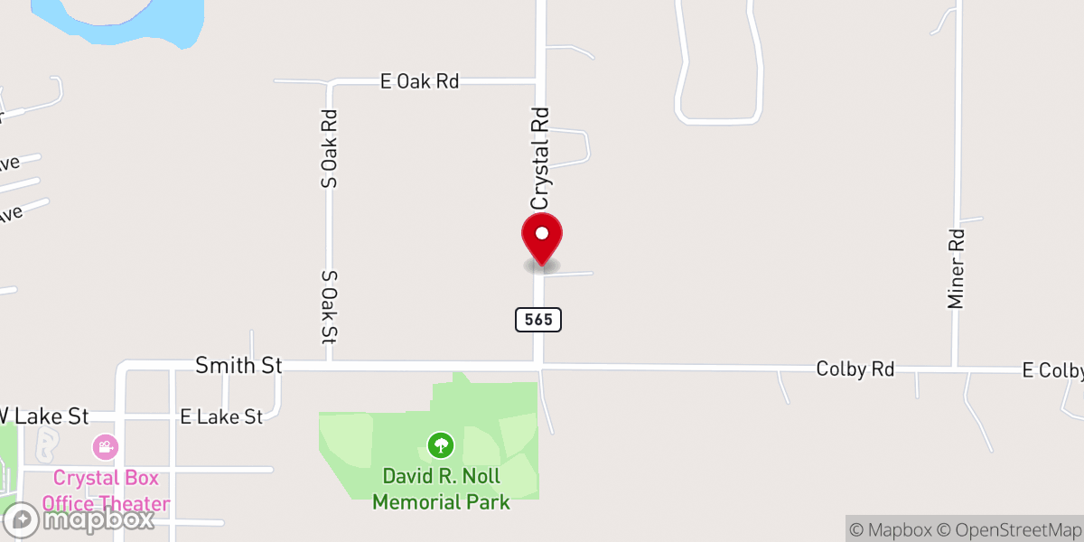 Map showing location of Freedom Way Church of God