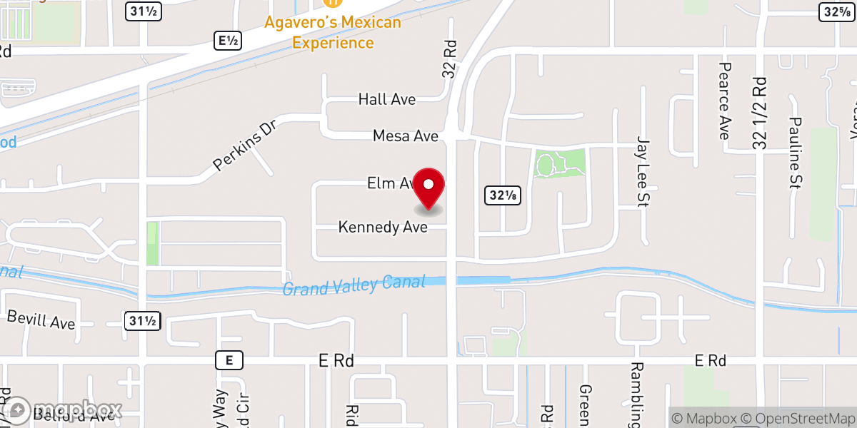 Map showing location of Clifton Bible Chapel
