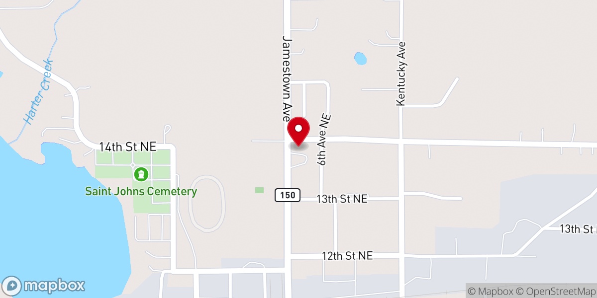 Map showing location of Christian Life Church Of Independence