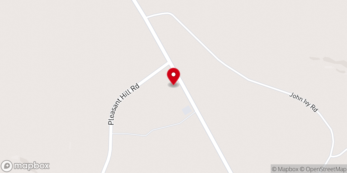 Map showing location of Carthage Assembly Of God Church