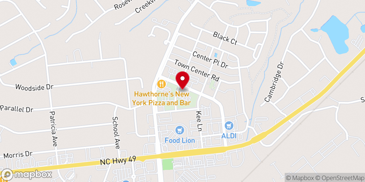 Map showing location of Gathering on Main