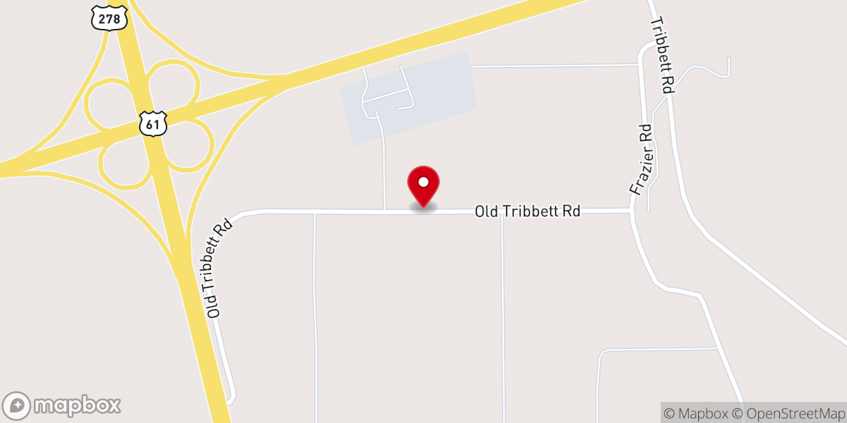 Map showing location of St Matthews Church