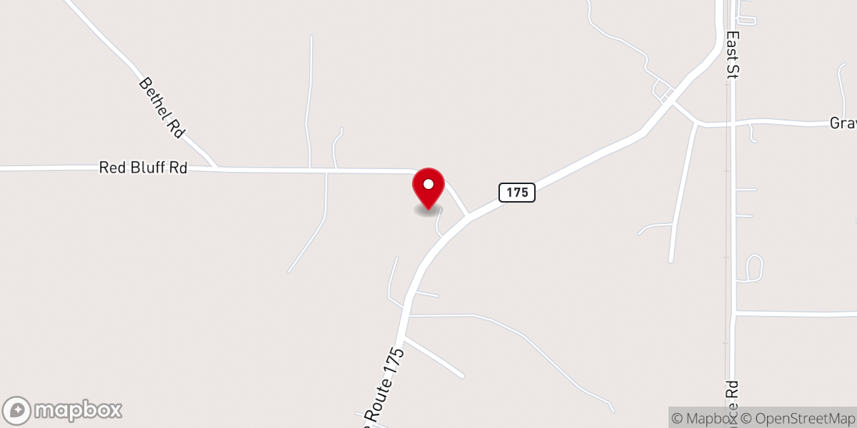 Map showing location of Frierson Compactor Site