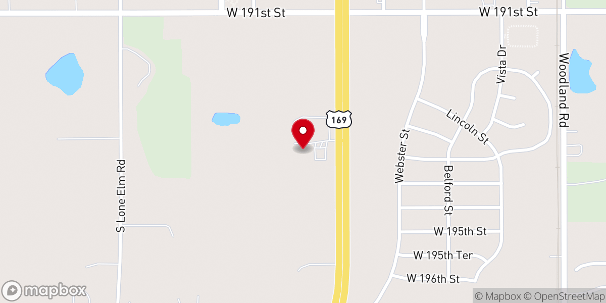 Map showing location of Grace Community Church-Nazarene