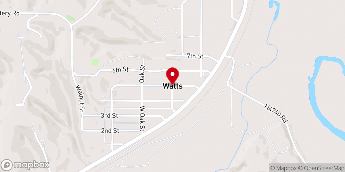 Map showing location of United Methodist