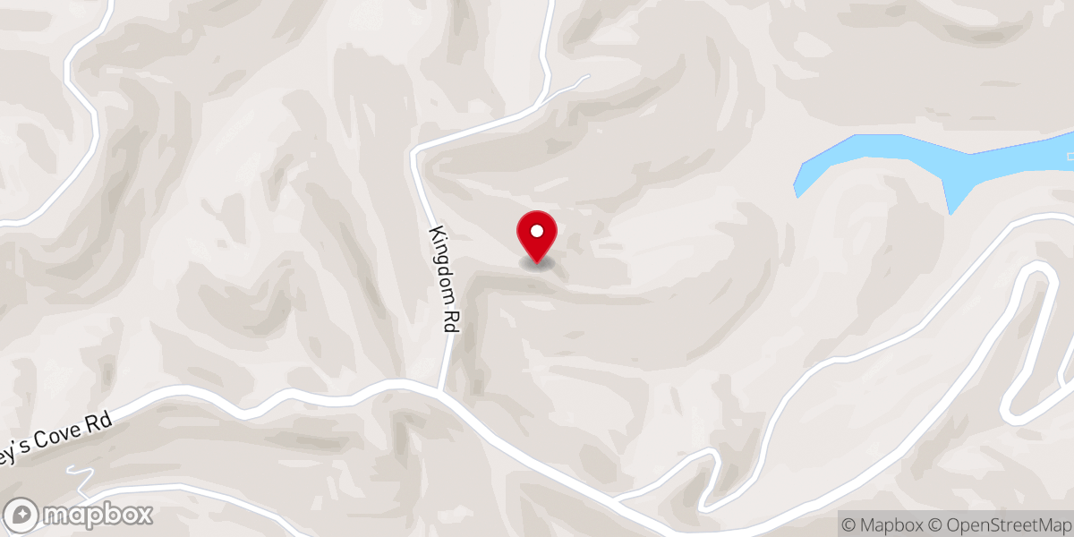 Map showing location of Lighthouse Christian Camp