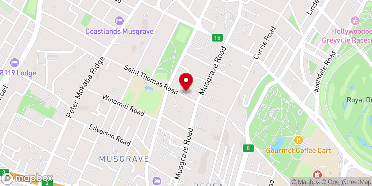 Map showing location of St. Olav Church