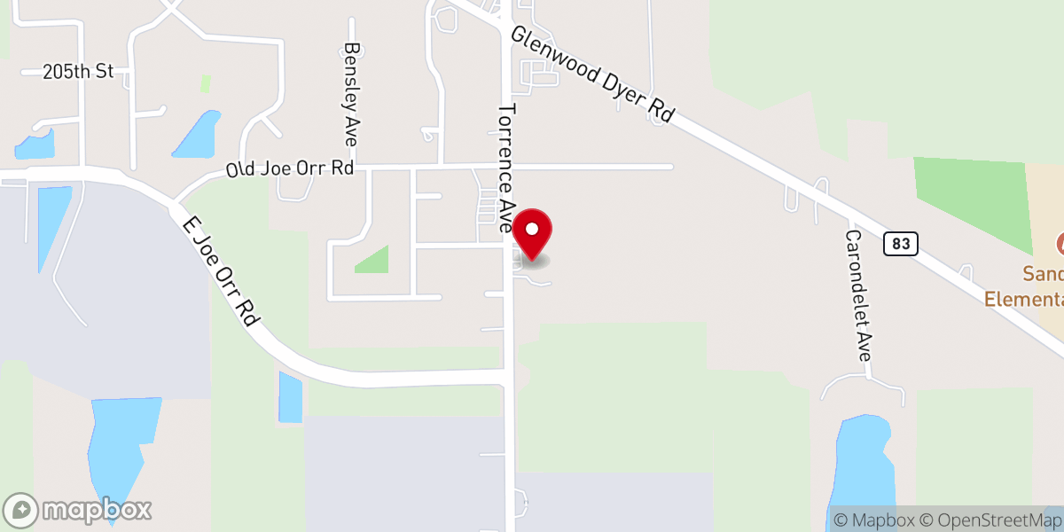 Map showing location of True Spirit International Ministries