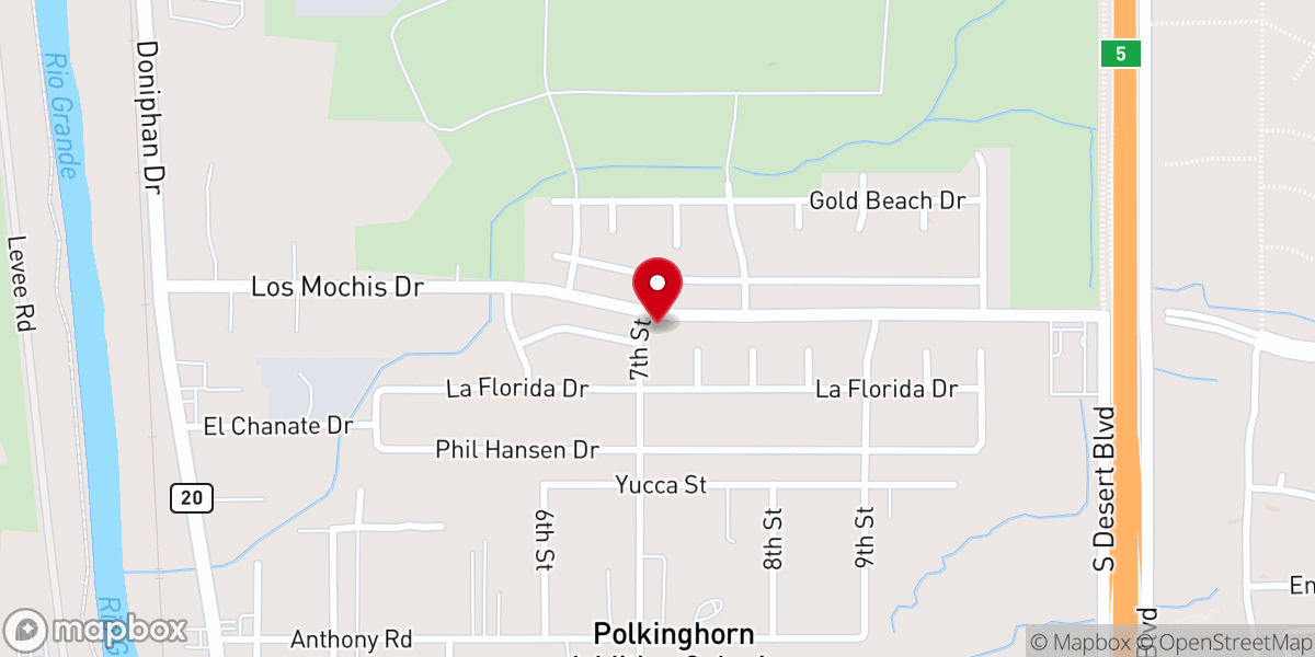 Map showing location of Mission Emmanuel AOG