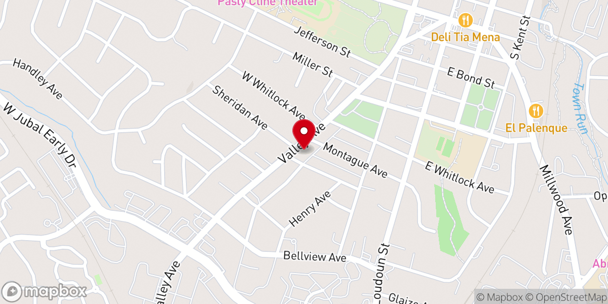 Map showing location of Winchester Seventh-day Adventist Church