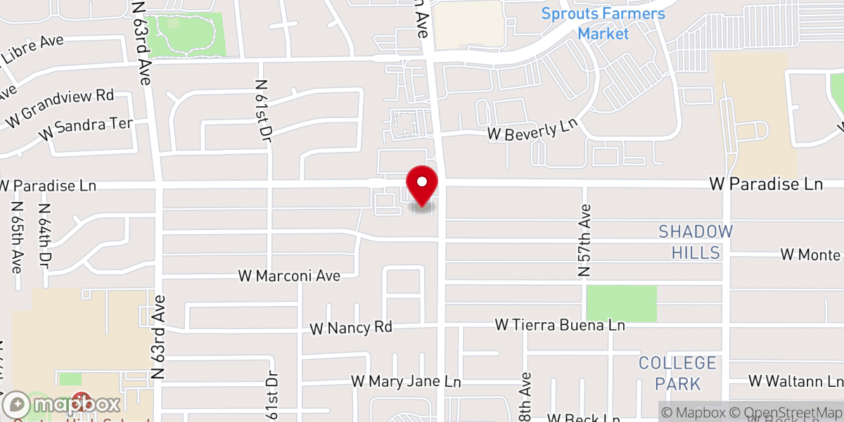 Map showing location of Momentum Church