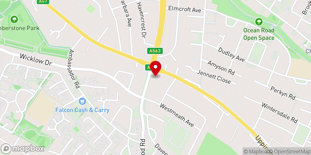 Map showing location of St Josephs Convent