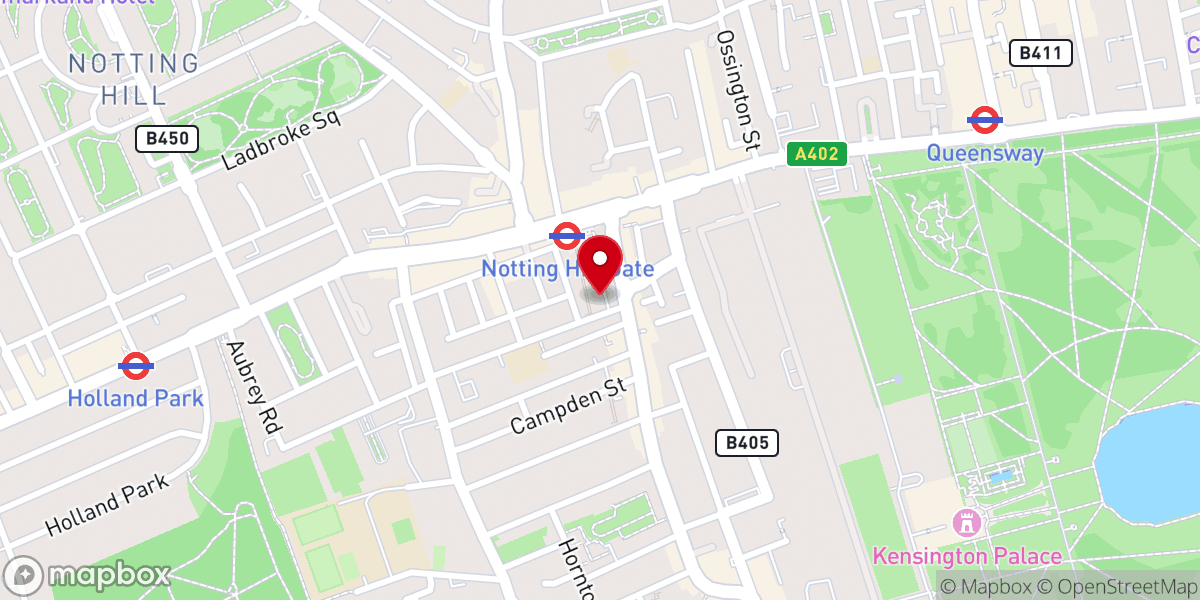 Map showing location of Bethesda Baptist Church