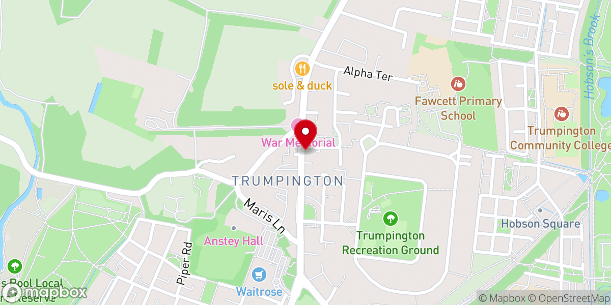 Map showing location of Lighthouse Fellowship