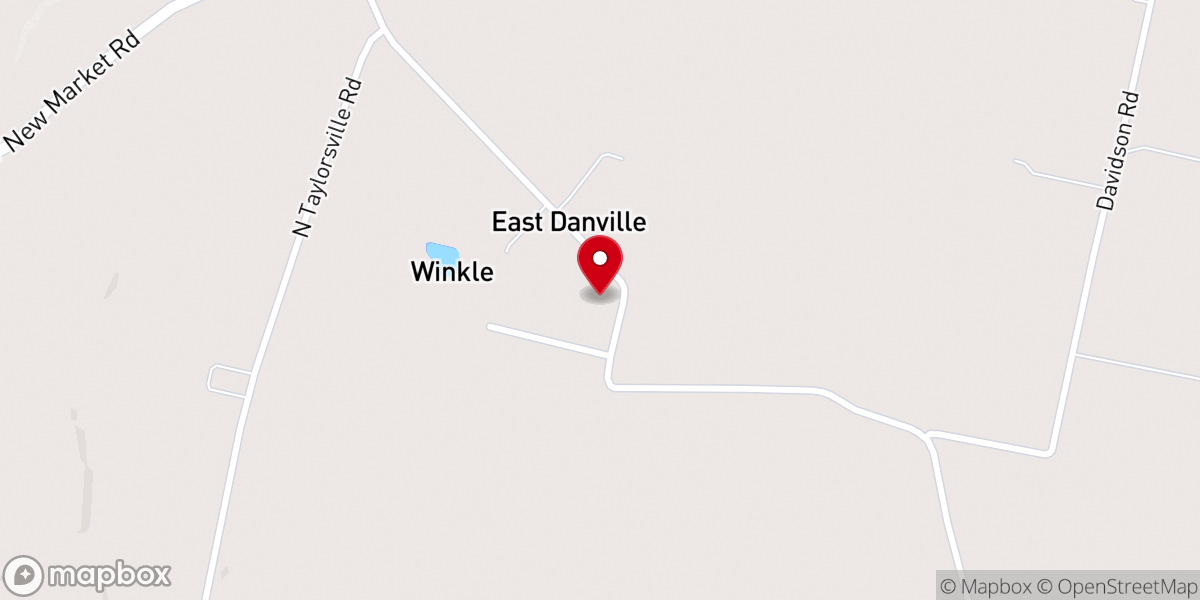 Map showing location of Union Church of Christ