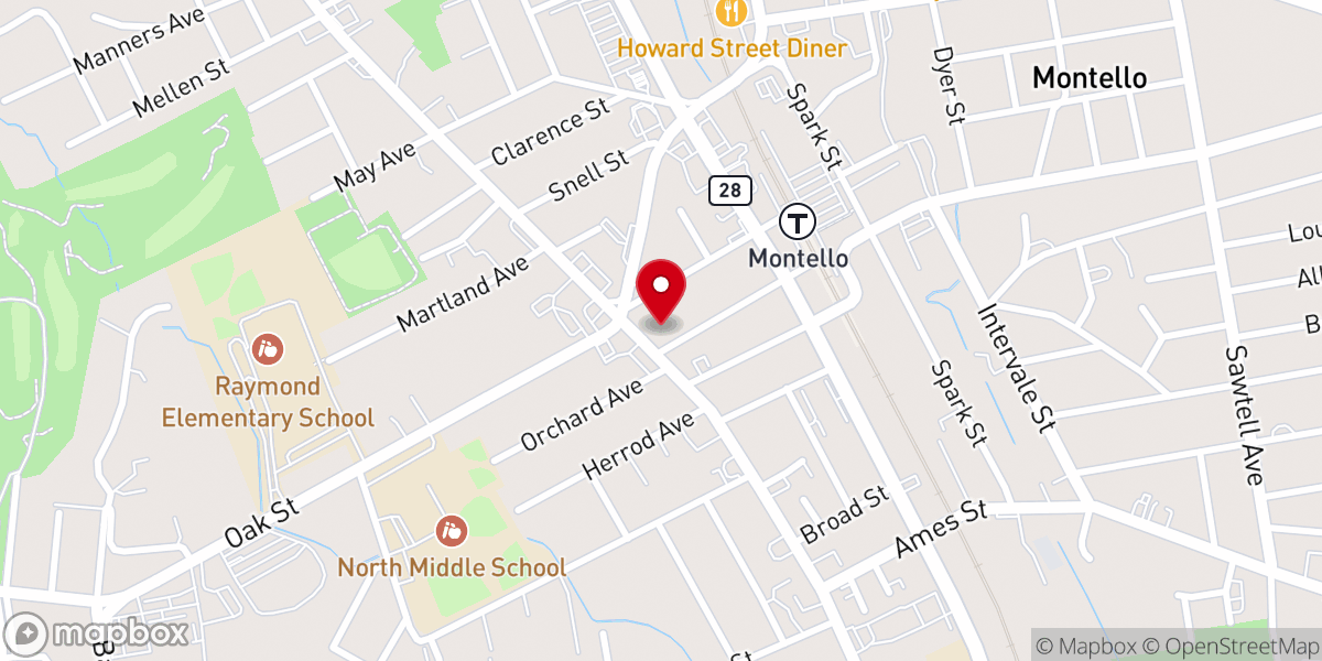 Map showing location of Prospect Hill Company