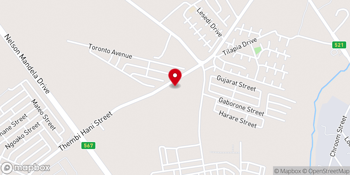 Map showing location of Ebenezer Methodist Church
