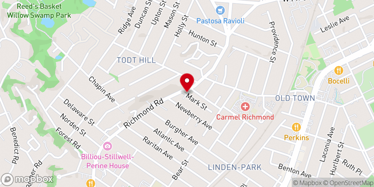 Map showing location of Sanctuary Mental Health Counseling