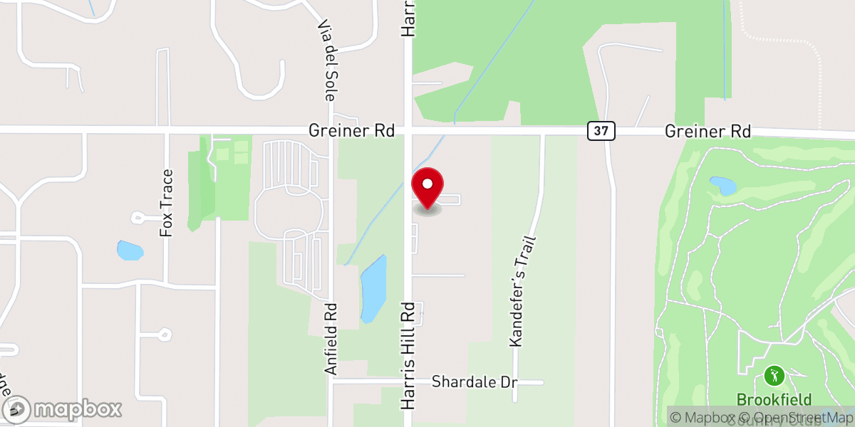 Map showing location of Church On Tap