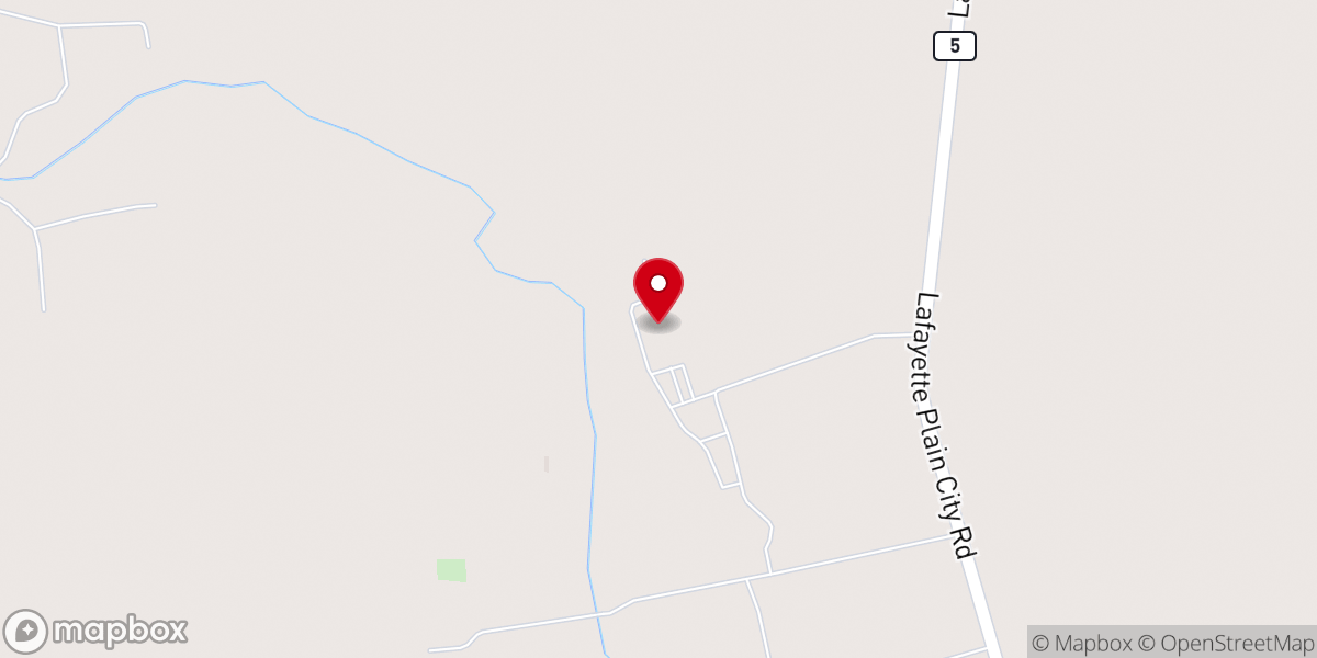 Map showing location of Assembly Hall of Jehovah's Witnesses