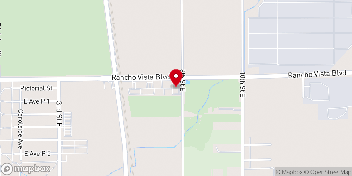 Map showing location of AV King James Baptist Church