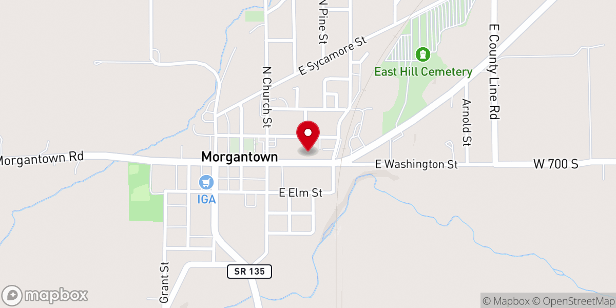 Map showing location of New Beginnings Community Church