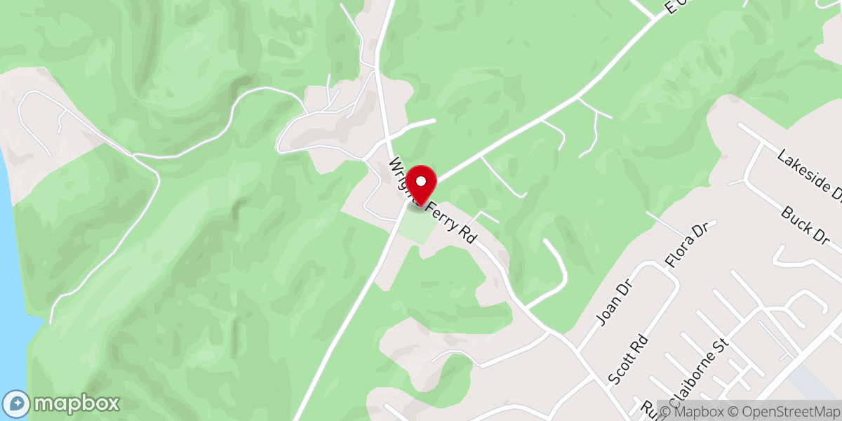 Map showing location of Old Ballards Chapel Missionary Baptist Church