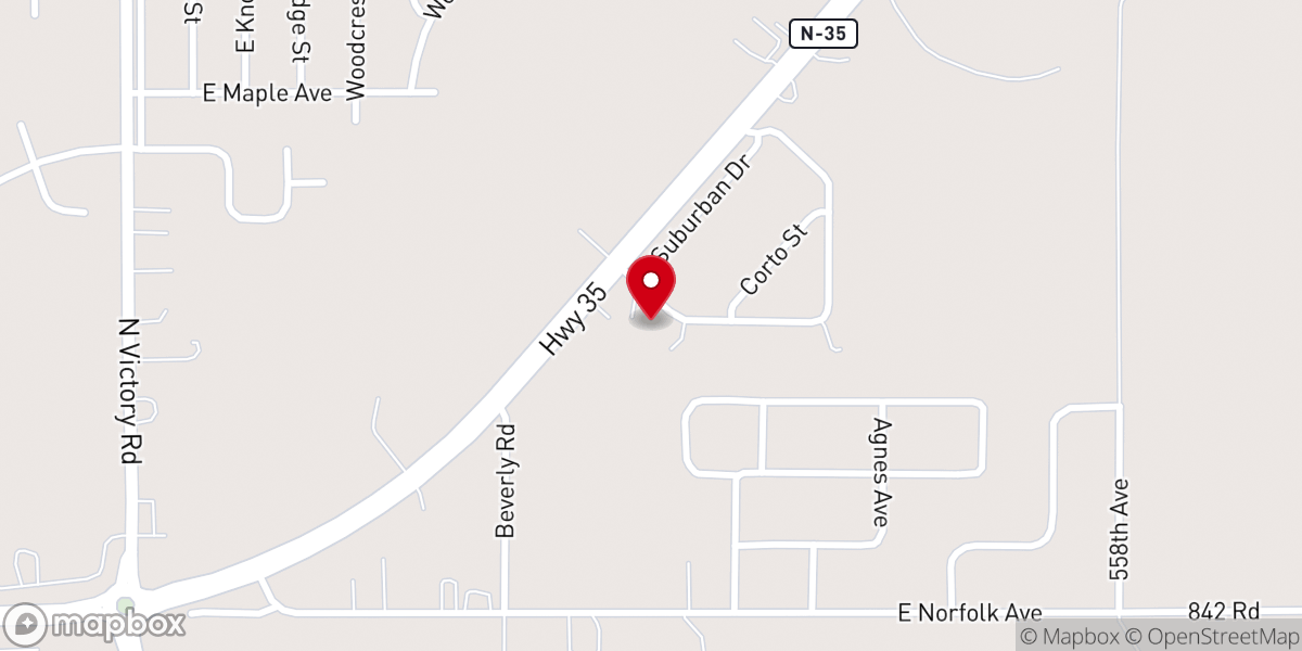 Map showing location of The Church of Jesus Christ of Latter-day Saints