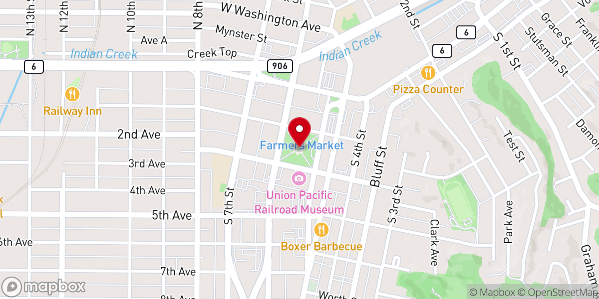 Map showing location of Bayliss Park