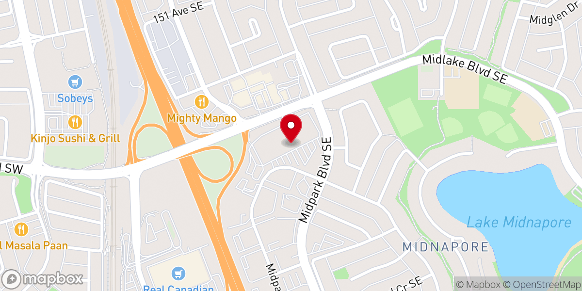 Map showing location of Mission Hill Church Offices