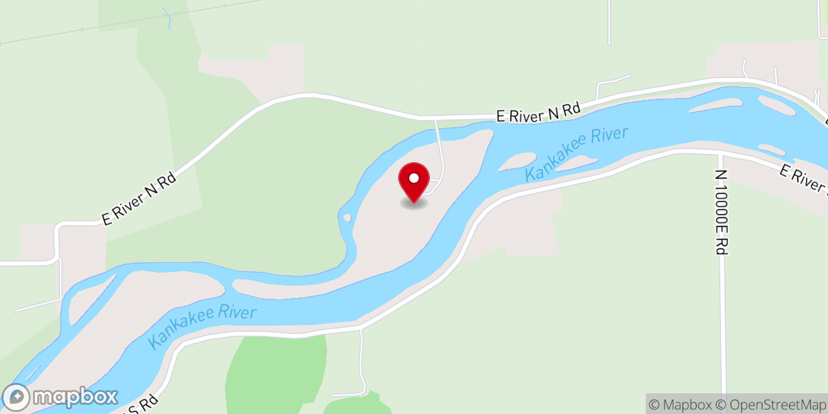 Map showing location of Parish Island