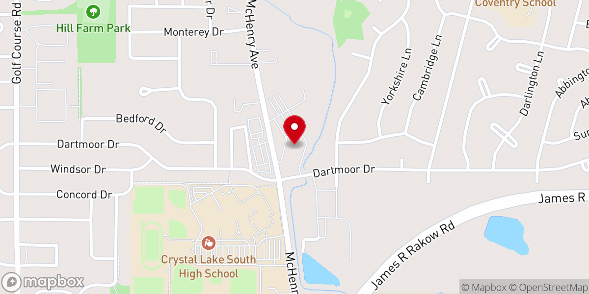Map showing location of St. Elizabeth Ann Seton Catholic Church