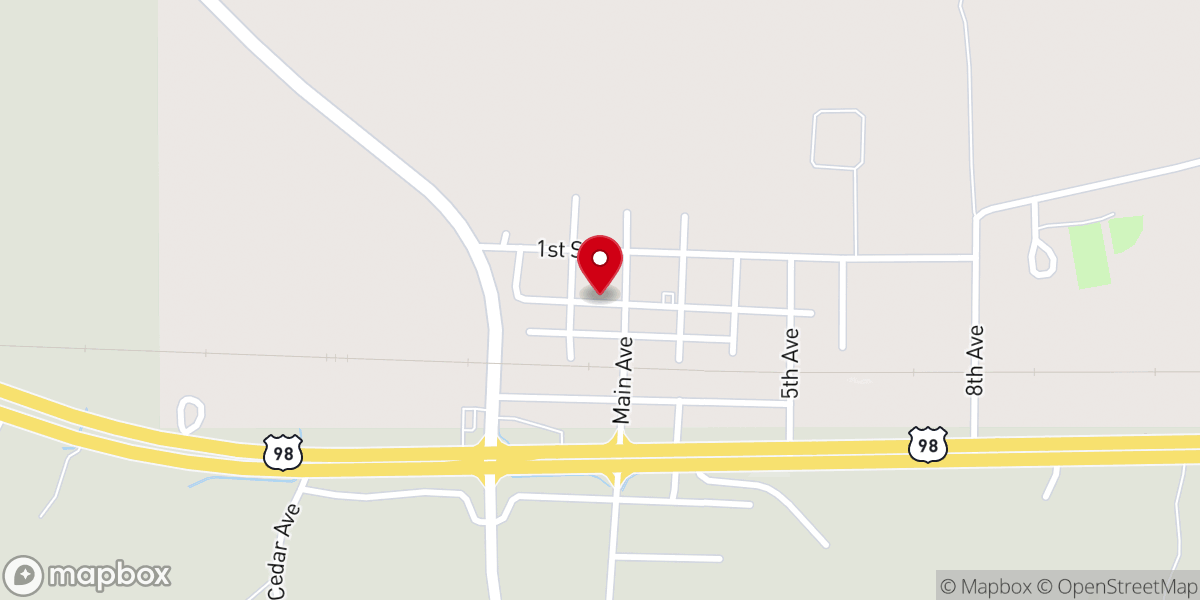 Map showing location of Pearl River Opportunity Inc