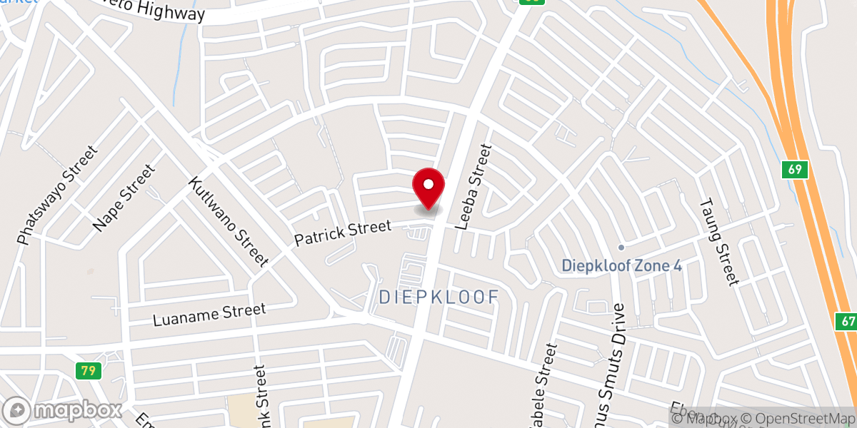 Map showing location of St Margaret Catholic Church
