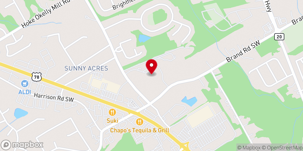 Map showing location of Holy Cross Cathedral (Anglican)