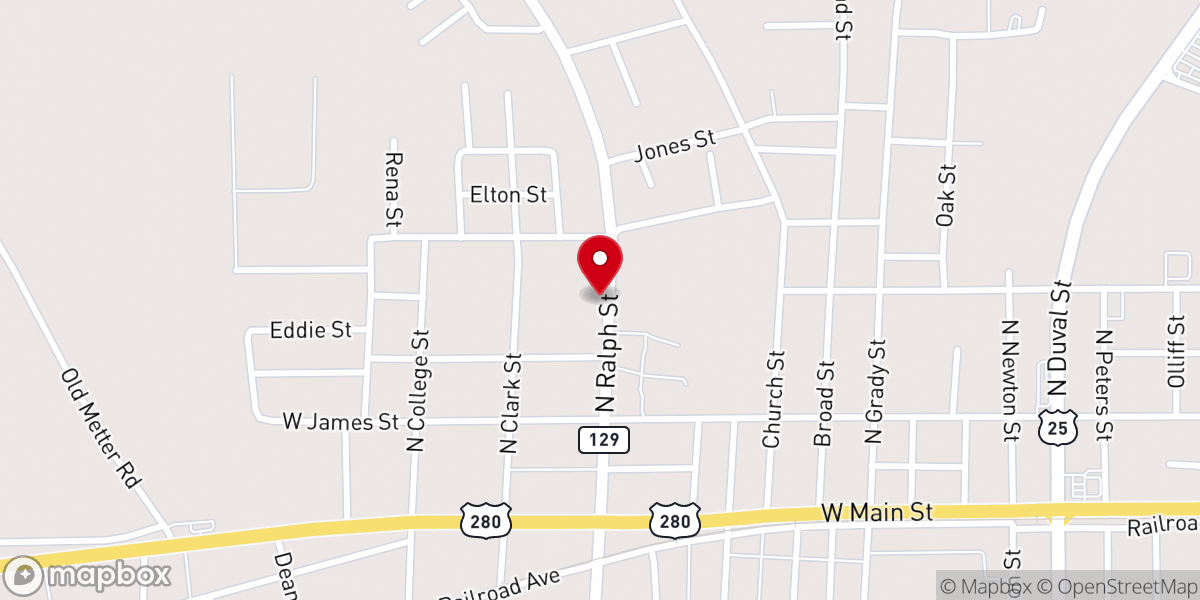 Map showing location of Good Health Ministries