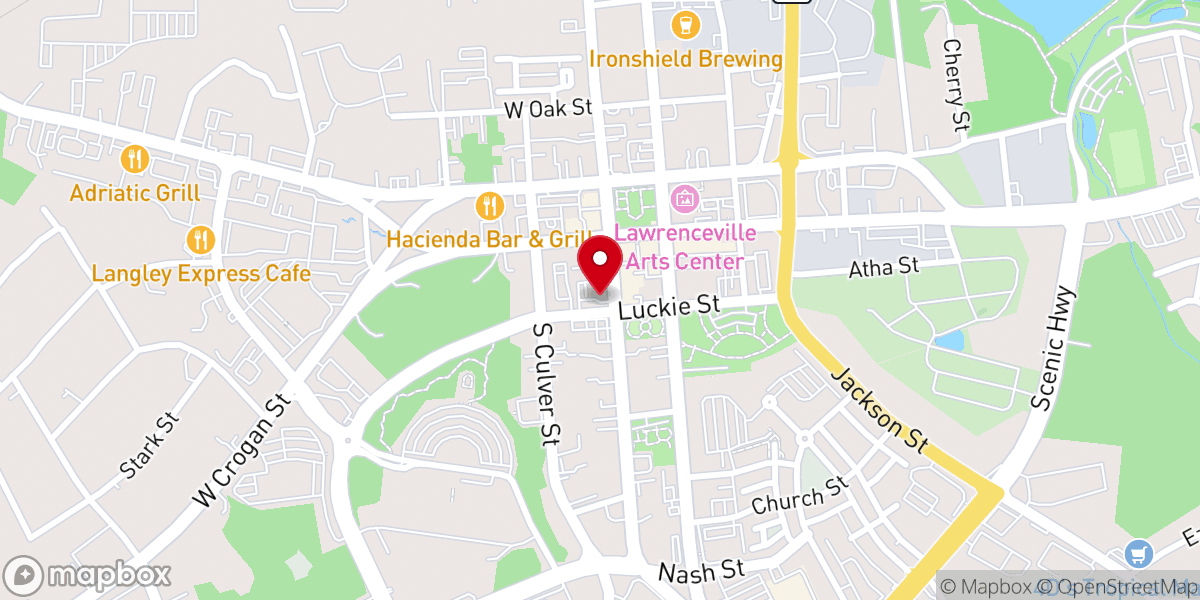 Map showing location of Signs & Wonders