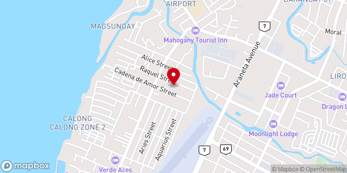 Map showing location of Iglesia ni Cristo - Lokal ng Airport Subdivision