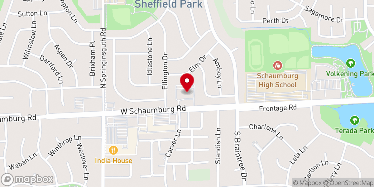 Map showing location of The Church of Jesus Christ of Latter-day Saints