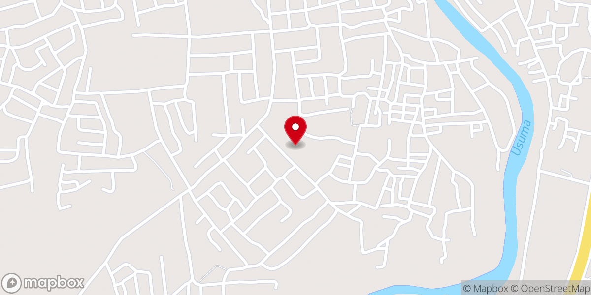 Map showing location of EYN Church Gwagwalada