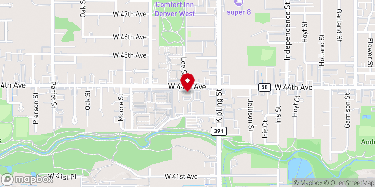 Map showing location of Bible Believers Baptist Church