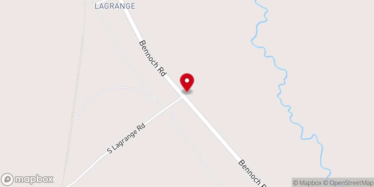 Map showing location of Blue Cross Food Cupboard - Food Pantry