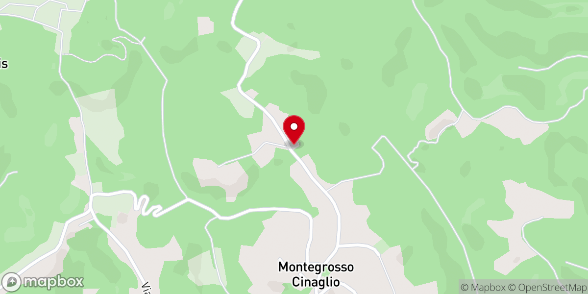 Map showing location of Cappella di San Rocco