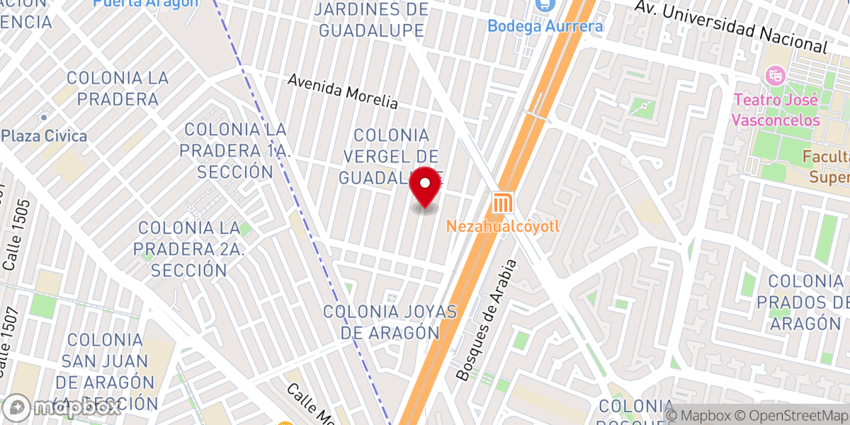 Map showing location of ESPERANZA DE VIDA IGLESIA PENTECOSTES