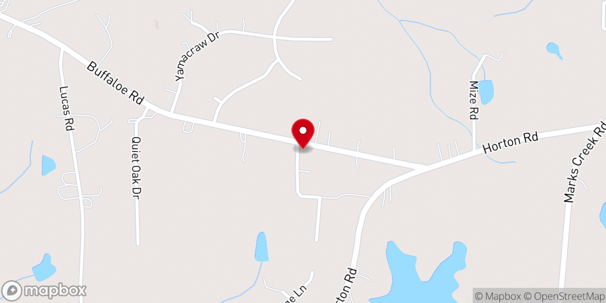 Map showing location of River of Raleigh Church