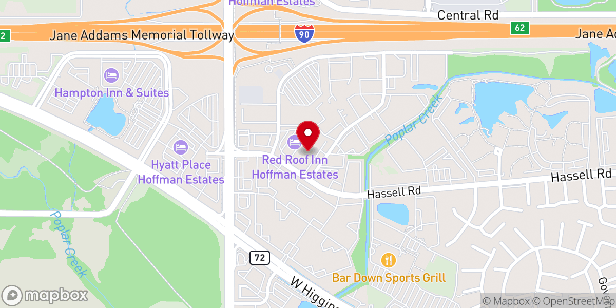 Map showing location of Interest Ministries