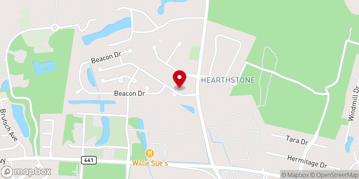 Map showing location of Gadson Telley L